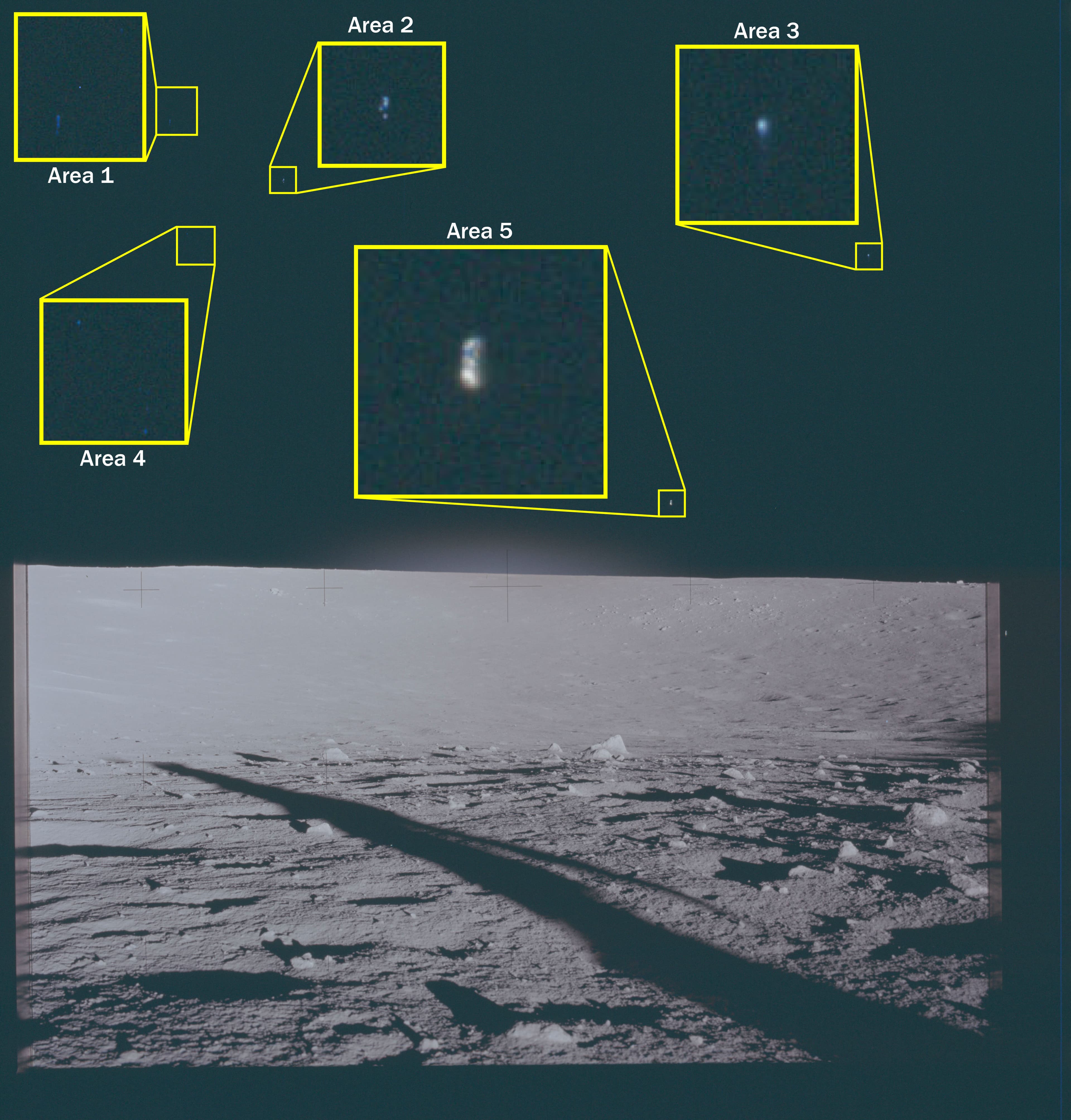 Source image for Apollo 12 LM lights and particles observation